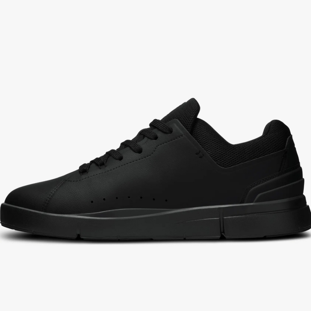 Size 7 - 🆕️Women's ON THE RODER Advantage Tennis Black Sneakers - Picture 5 of 14
